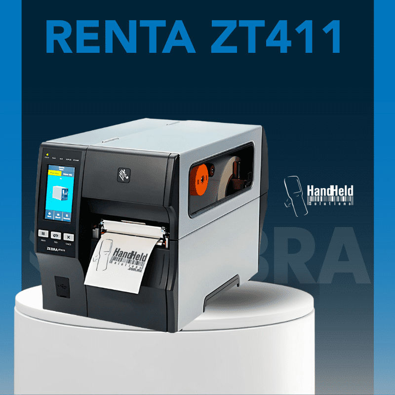 renta de la impresora de etiquetas zebra zt411