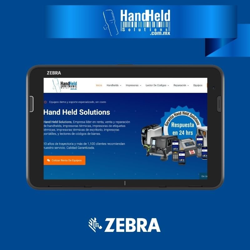 Tablet Zebra ET401 - Hand Held Solutions