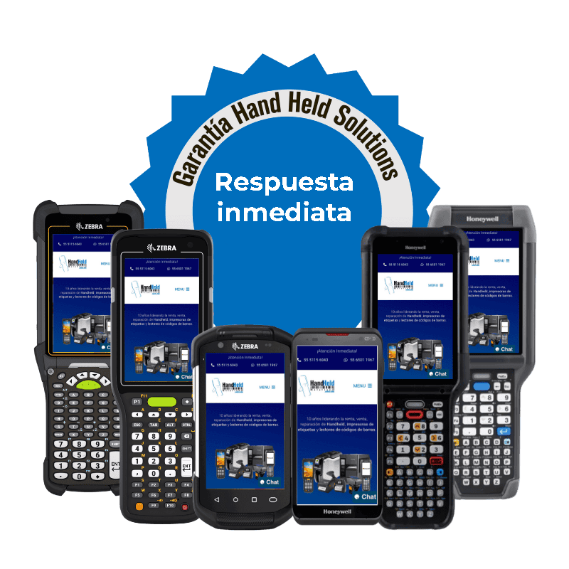 Renta de Handhelds honeywell zebra point mobile